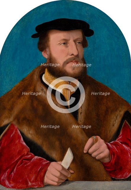 Portrait of Jakob Omphalius (1500-1567), 1538/39. Creator: Bartholomaeus Bruyn the Elder.