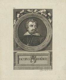 Portrait of Jakub Horcicky z Tepence (1575-1622) . Creator: Balzer, Johann (1738-1799)