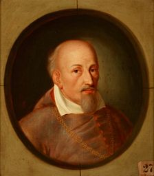 Portrait of Jakub Zadzik (1582-1642) Korab Coat of Arms, Bishop of Krakow, after 1785. Creator: Friedrich Kloss