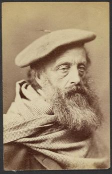 Portrait of James Clarke Hook, late 19th century. Creator: Unknown