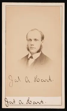 Portrait of James A. Hart, Circa 1870s. Creator: Purdy & Frear