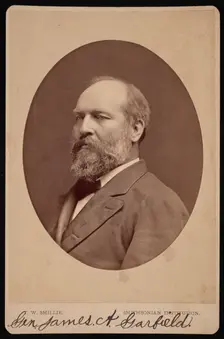 Portrait of James Abram Garfield (1831-1881), June 1880. Creator: Thomas William Smillie