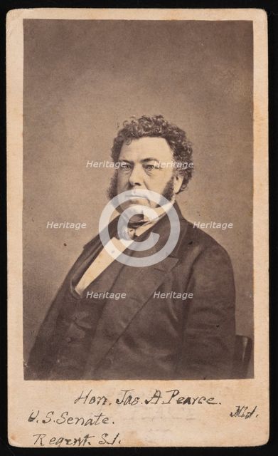 Portrait of James Alfred Pearce (1805-1862), Before 1862. Creator: Edward Anthony.