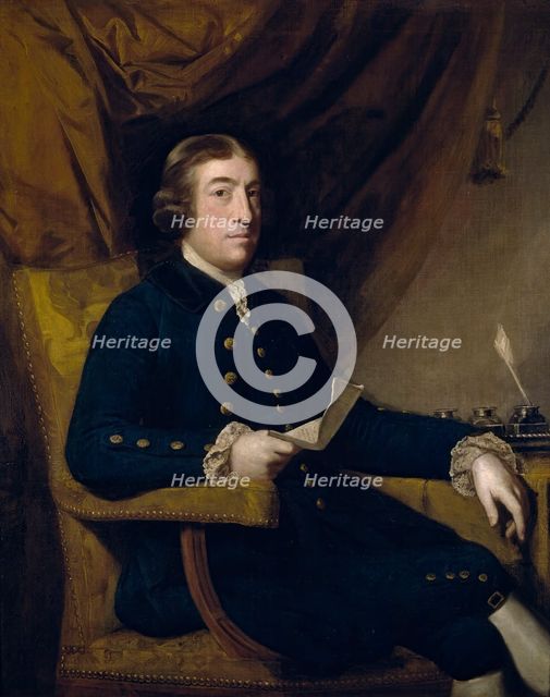 Portrait of James Bourdieu, between 1765 and 1766. Creator: Sir Joshua Reynolds.