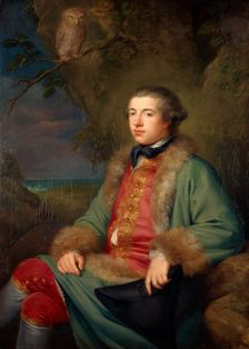 Portrait of James Boswell (1740-1795), 1765. Creator: Willison, George (1741-1797)
