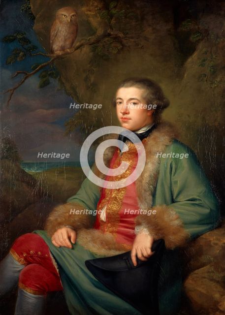 Portrait of James Boswell (1740-1795), 1765. Creator: Willison, George (1741-1797).