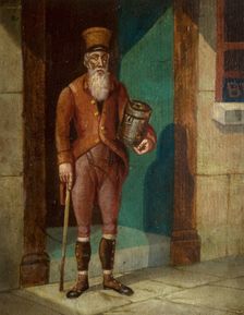 Portrait of James Guidney, known as, Jimmy the Rockman, (1782-1866), [undated, early 19th Century]. Creator: Unknown