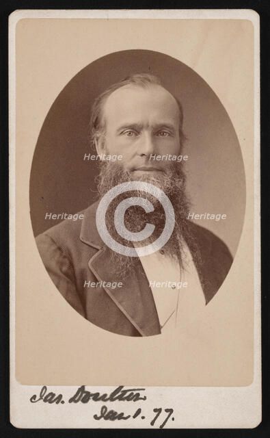 Portrait of James Doulton?, 1877. Creator: Centennial Photographic Company.
