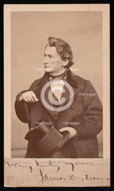 Portrait of James Dwight Dana (1813-1895), Before 1895. Creator: Unknown.