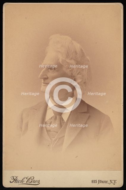 Portrait of James Dwight Dana (1813-1895), February 1895. Creator: Pach Bros.