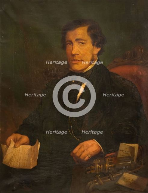 Portrait of James Fern Webster, 1862.  Creator: EH Bolt.