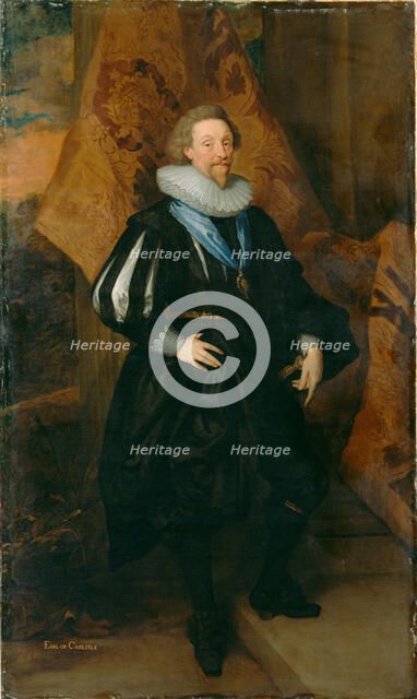 Portrait of James Hay, 1st Earl of Carlisle, about 1660s. Creator: Unknown.