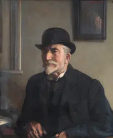 Portrait of James Osborne, 1913. Creator: George Clausen