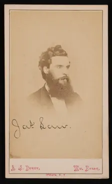 Portrait of James Law (1838-1921), Circa 1870s. Creator: Purdy & Frear