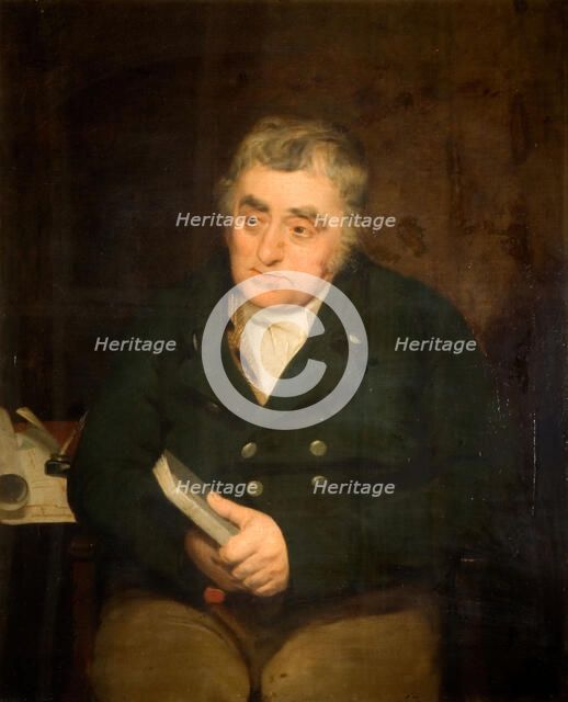 Portrait of James Luckcock, 1800-1850. Creator: Henry Wyatt.