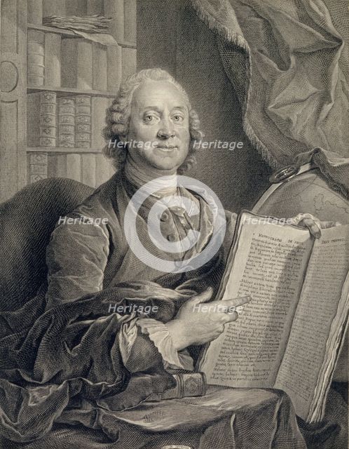 Portrait of James Mounsey (1709/10-1773), 1762. Artist: Schmidt, Georg Freidrich (1712-1775)