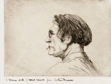 Portrait of James McBey. Creator: Arthur Briscoe