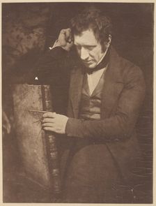 Portrait of James Nasmyth, c. 1844, printed 1890/1900. Creators: David Octavius Hill, Robert Adamson, Hill & Adamson
