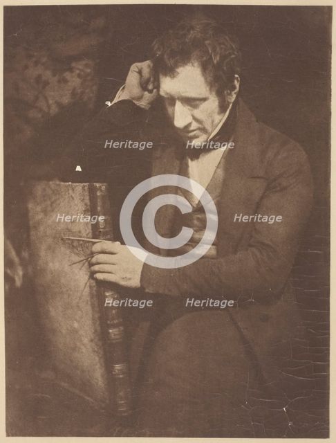 Portrait of James Nasmyth, c. 1844, printed 1890/1900. Creators: David Octavius Hill, Robert Adamson, Hill & Adamson.
