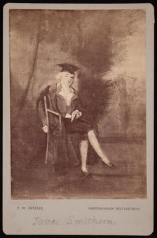Portrait of James Smithson (1765-1829), 1786 (photographed 1870s). Creator: Thomas William Smillie
