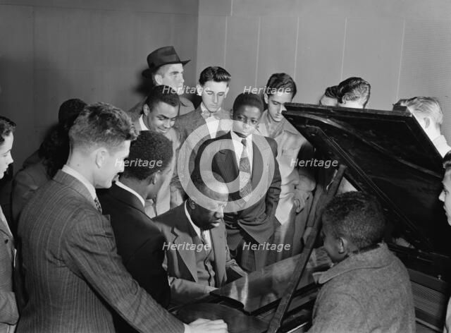 Portrait of James P. (James Price) Johnson, New York, N.Y.(?), ca. May 1946. Creator: William Paul Gottlieb.