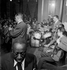 Portrait of James P. (James Price) Johnson, Albert Nicholas, Johnny...Webster Hall, N.Y., 1947. Creator: William Paul Gottlieb