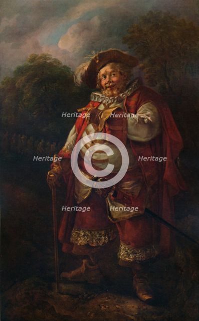 'Portrait of James Quin as Falstaff', 18th century, (1935). Artist: Thomas Gainsborough.