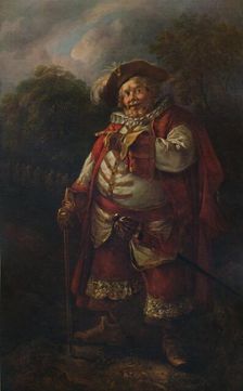 Portrait of James Quin as Falstaff 18th century, (1935). Artist: Thomas Gainsborough