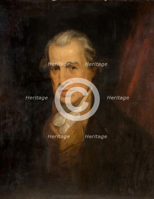 Portrait of James Watt (1736-1819), 1810. Creator: Sir William Beechey.