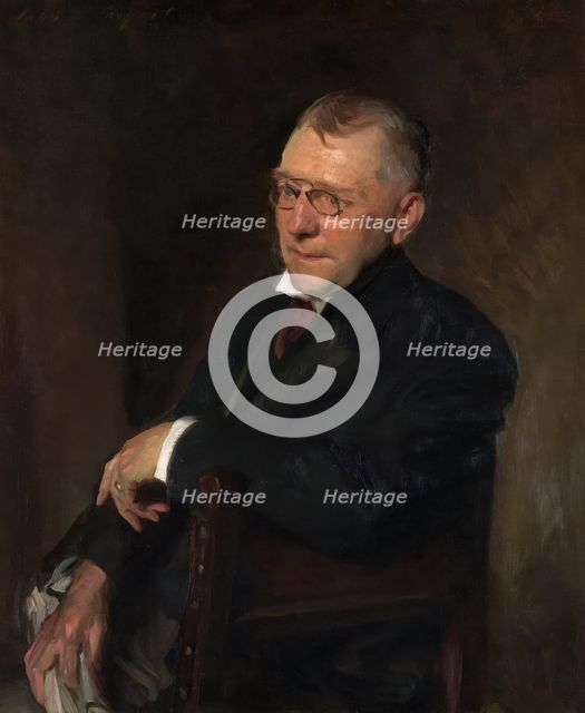 Portrait of James Whitcomb Riley, 1903. Creator: John Singer Sargent.