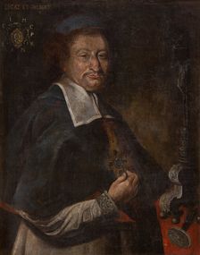 Portrait of Jan Malachowski (1623-1699), Bishop of Krakow and Deputy Chancellor..., 1678-1681. Creator: Unknown
