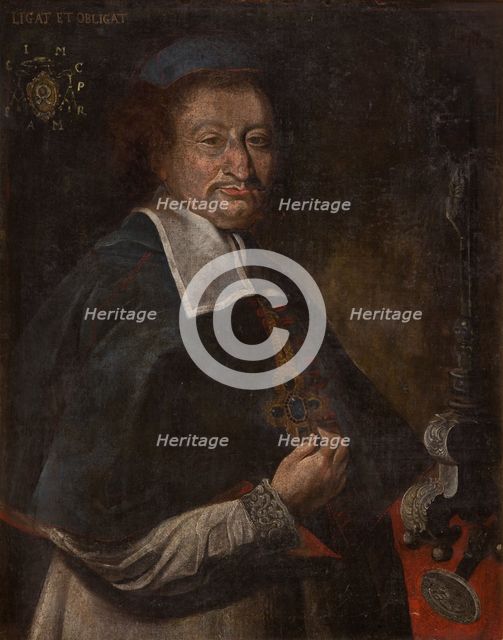 Portrait of Jan Malachowski (1623-1699), Bishop of Krakow and Deputy Chancellor..., 1678-1681. Creator: Unknown.
