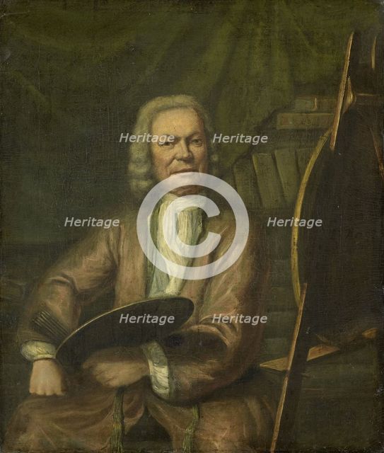 Portrait of Jan Maurits Quinkhard, Painter, 1771. Creator: Cornelis Wever.