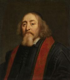 Portrait of Jan Amos Comenius, 1650-1670. Creator: Jurgen Ovens