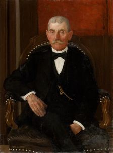 Portrait of Ján Danko, 1900. Creator: Karol Miloslav Lehotský