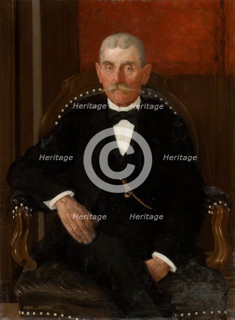 Portrait of Ján Danko, 1900. Creator: Karol Miloslav Lehotský.