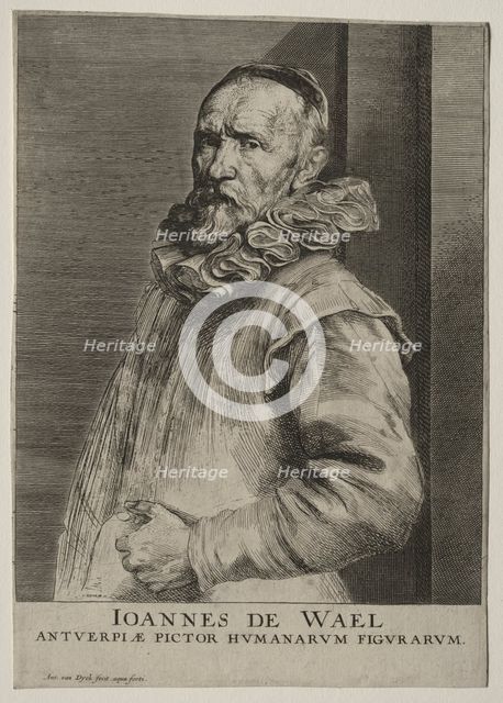 Portrait of Jan de Wael Nevers. Creator: Anthony van Dyck (Flemish, 1599-1641).