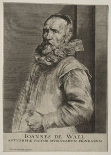 Portrait of Jan de Wael Nevers. Creator: Anthony van Dyck (Flemish, 1599-1641)