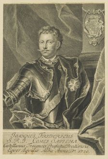 Portrait of Jan Fryderyk Sapieha (1680-1751), 1730. Creator: Anonymous