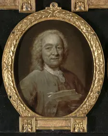 Portrait of Jan Harmensz de Marre (1696-1763). Seaman, Poet and Director of the Amsterdam Theater, 1 Creator: Jan Maurits Quinkhard