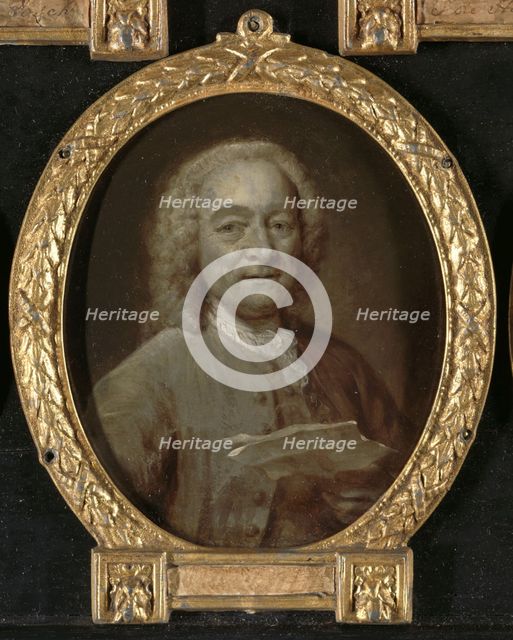 Portrait of Jan Harmensz de Marre (1696-1763). Seaman, Poet and Director of the Amsterdam Theater, 1 Creator: Jan Maurits Quinkhard.