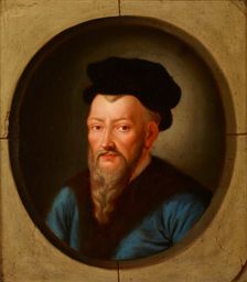 Portrait of Jan Herburt (ca. 1524-1577), Castellan of Sanok, Starost of Przemysl..., after 1785. Creator: Friedrich Kloss