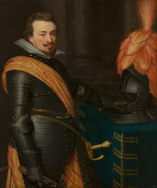 Portrait of Jan III (1583-1638), Count of Nassau-Siegen, c1610s. Creator: Jan Anthonisz van Ravesteyn