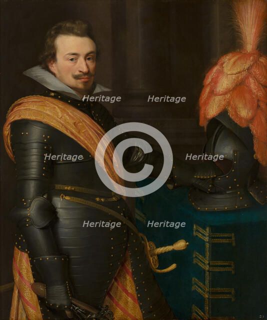 Portrait of Jan III (1583-1638), Count of Nassau-Siegen, c1610s. Creator: Jan Anthonisz van Ravesteyn.
