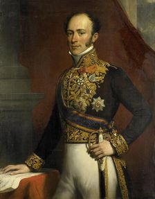 Portrait of Jan Jacob Rochussen, Governor-General of the Dutch East Indies, 1845. Creator: Nicolaas Pieneman