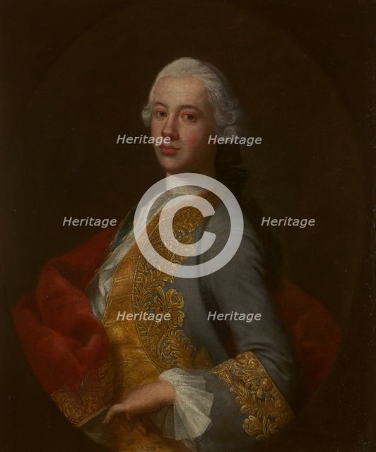 Portrait of Jan Jacek Tarnowski (1729-1808), Starost of Kahorlice and Byszów, c1750. Creator: Augustyn Mirys.