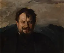 Portrait of Jan Kasprowicz, 1898, [1906]. Creator: Leon Wyczolkowski