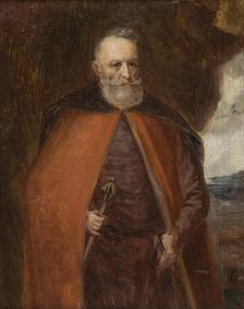 Portrait of Jan Karol Chodkiewicz-Study, before 1863. Creator: Leon Kaplinski