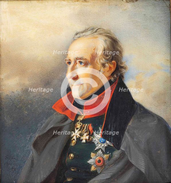 Portrait of Jan Pieter van Suchtelen (1751-1836), 1821. Creator: Gillberg, Jacob Axel (1769-1845).