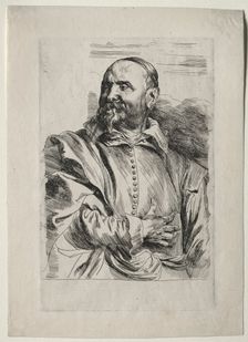 Portrait of Jan Snellinx. Creator: Anthony van Dyck (Flemish, 1599-1641)
